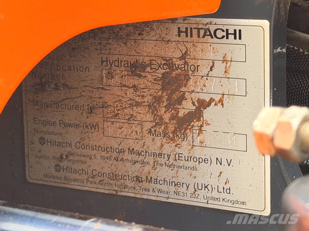 Hitachi ZX 17 U-6 Εκσκαφάκι (διαβολάκι) < 7t