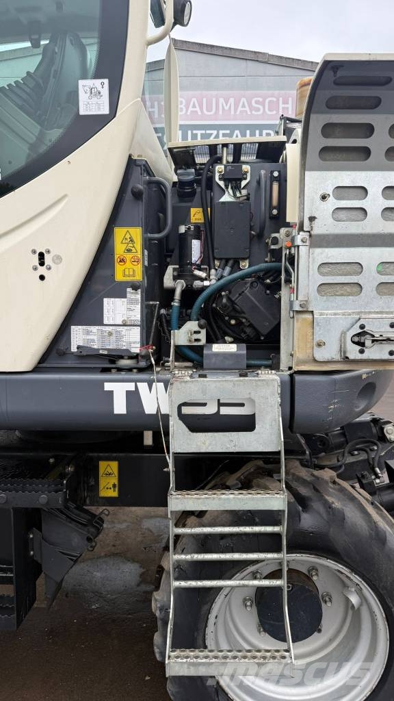 Yanmar TW 95 // BJ. 2017 / 5888H/SW/ZSA/4 Löffel/ 1 Gabel Escavadeiras de rodas