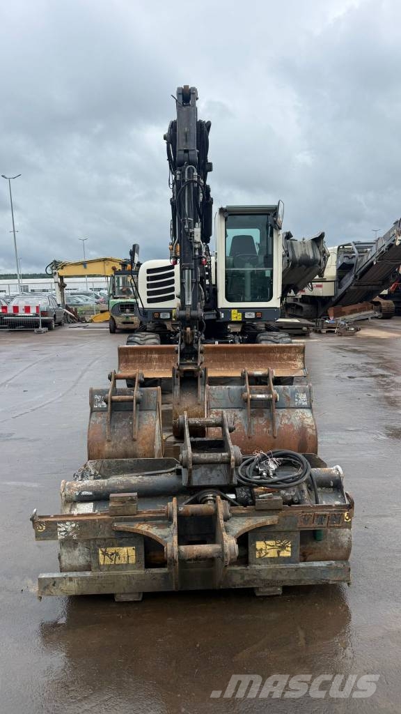 Yanmar TW 95 // BJ. 2017 / 5888H/SW/ZSA/4 Löffel/ 1 Gabel Escavadeiras de rodas
