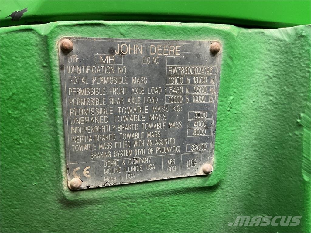 John Deere 7830 Traktoren