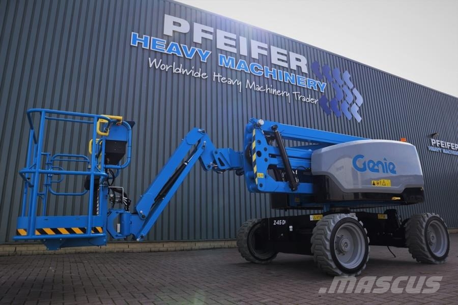 Genie Z45-DC Valid inspection, *Guarantee, Fully Electri Plataformas con brazo de elevación manual