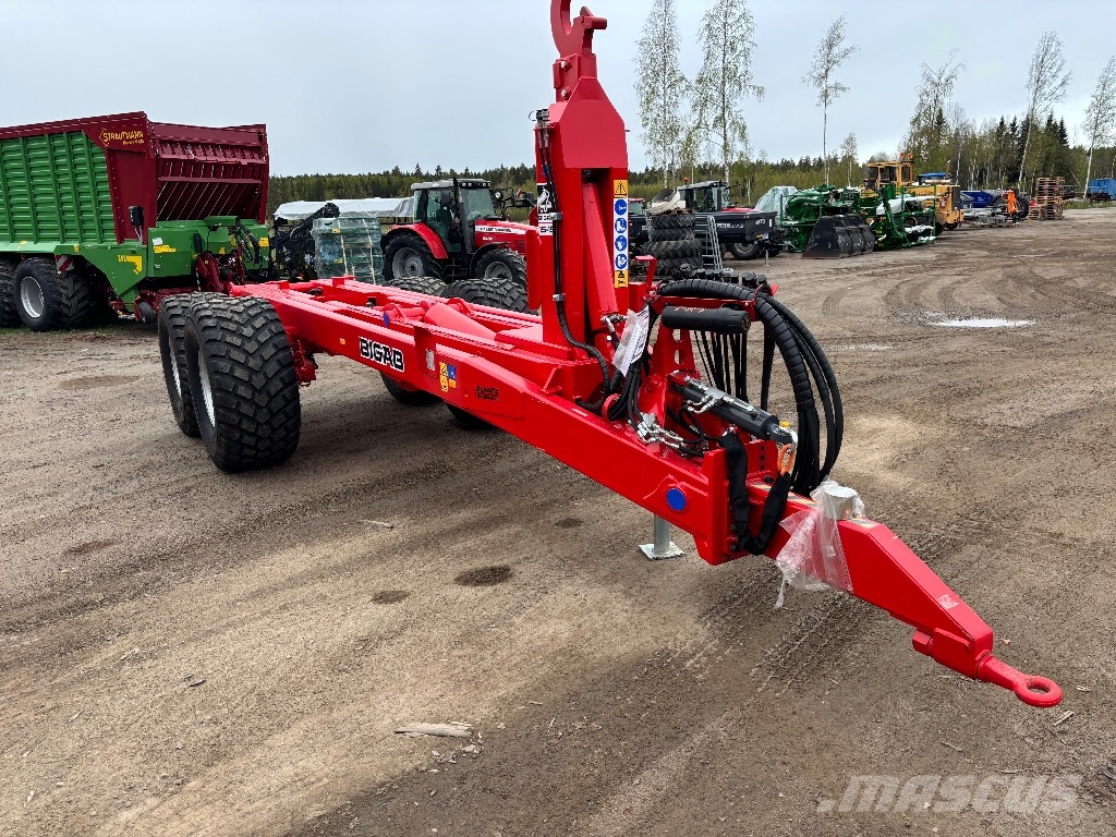 Bigab 15-19 Lastväxlare Anhänger mit Hakenlift
