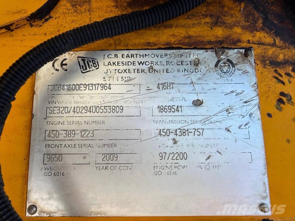JCB 416 HT Rataslaadurid