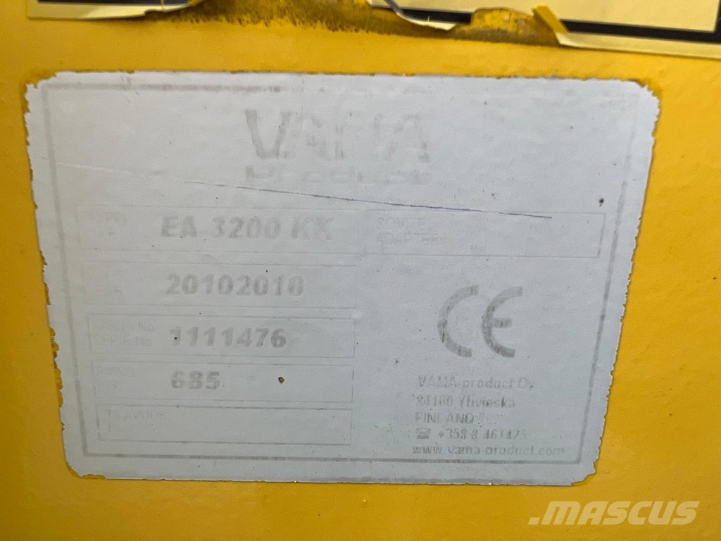 Vama EA 3200 KK perhosaura スノーブレードとプラウ