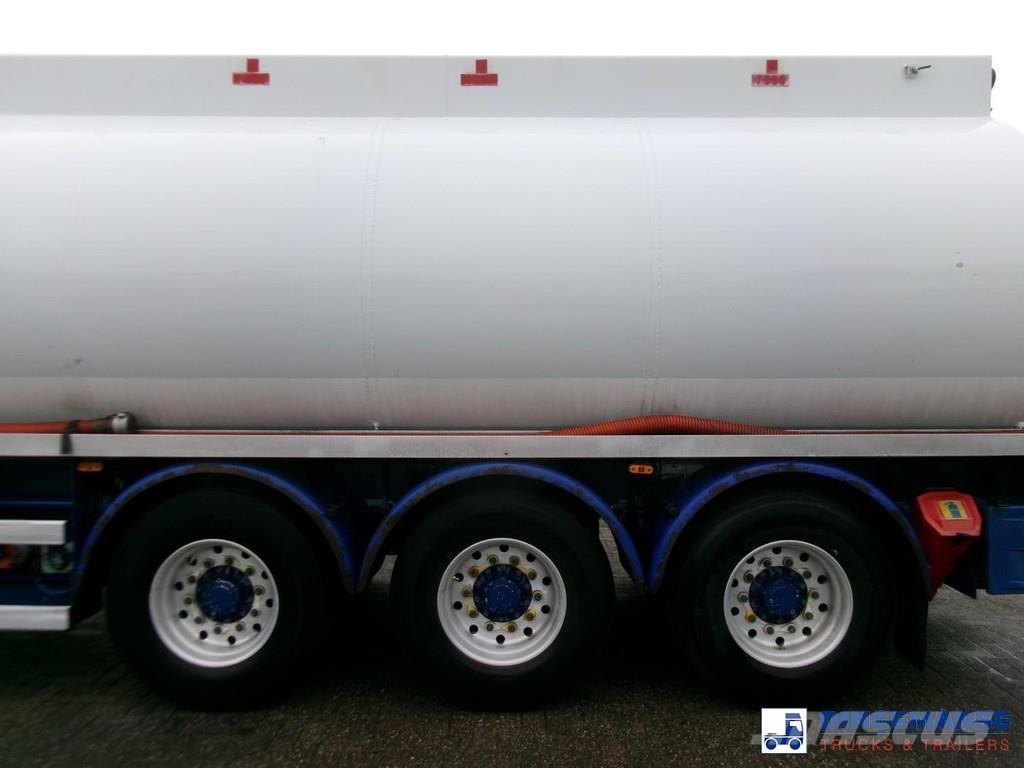 Heil / Thompson Fuel tank alu 45 m3 / 6 comp + pump / A Tankopleggers