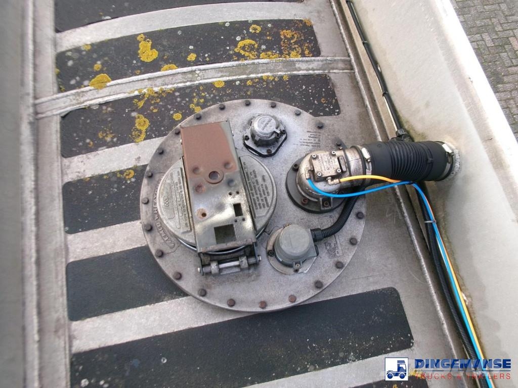 Heil / Thompson Fuel tank alu 45 m3 / 6 comp + pump / A Tankopleggers