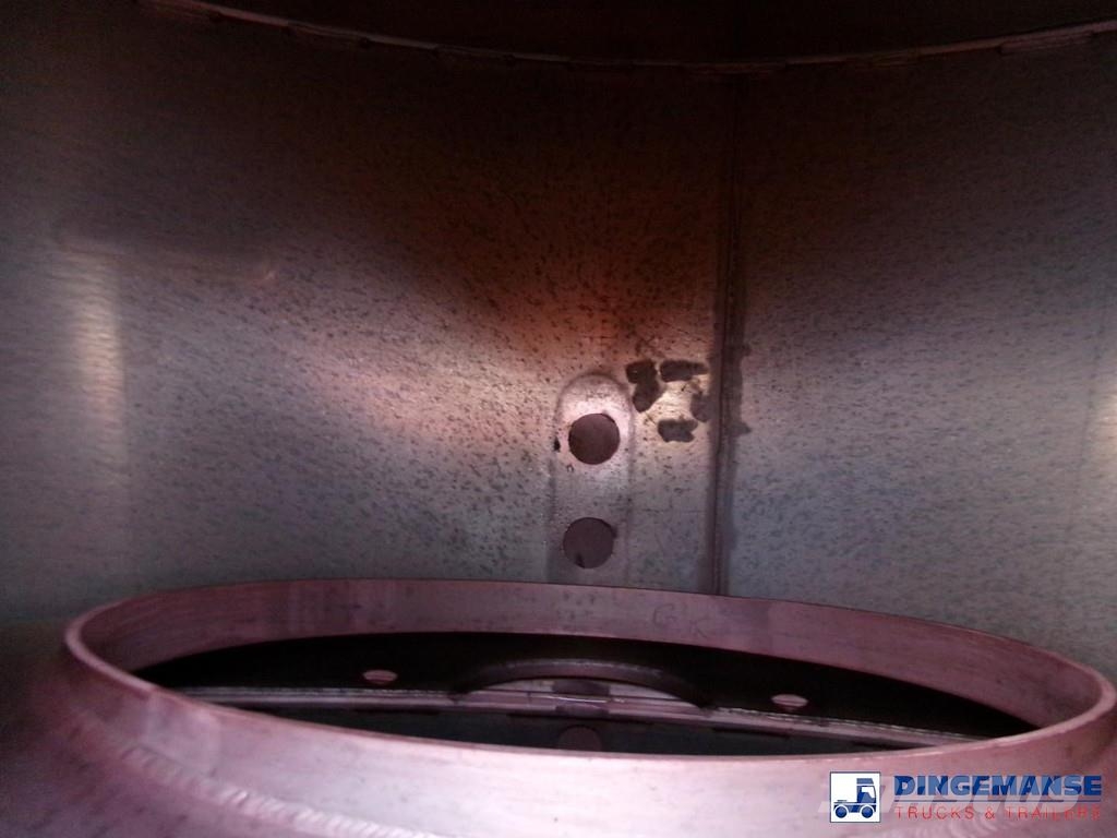 Heil / Thompson Fuel tank alu 45 m3 / 6 comp + pump / A Tankopleggers