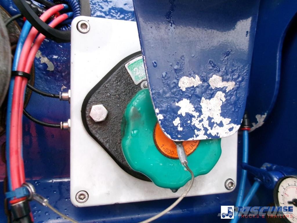Heil / Thompson Fuel tank alu 45 m3 / 6 comp + pump / A Tankopleggers