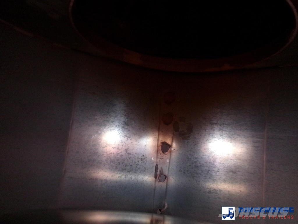 Heil / Thompson Fuel tank alu 45 m3 / 6 comp + pump / A Tankopleggers