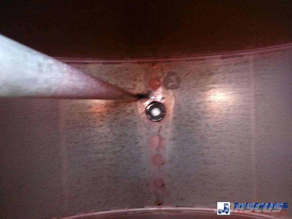 Heil / Thompson Fuel tank alu 45 m3 / 6 comp + pump / A Tankopleggers