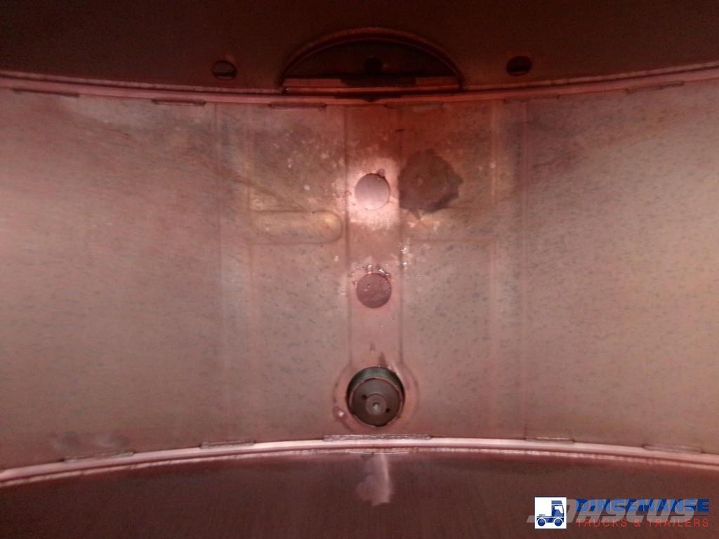 Heil / Thompson Fuel tank alu 45 m3 / 6 comp + pump / A Tankopleggers
