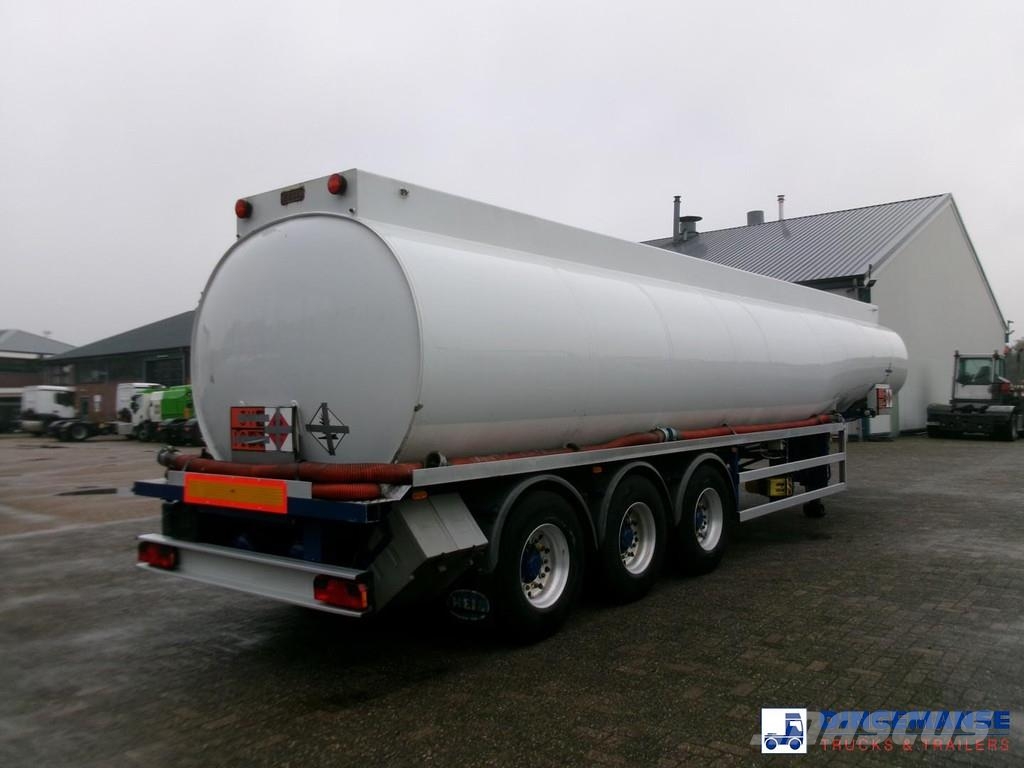 Heil / Thompson Fuel tank alu 45 m3 / 6 comp + pump / A Tankopleggers