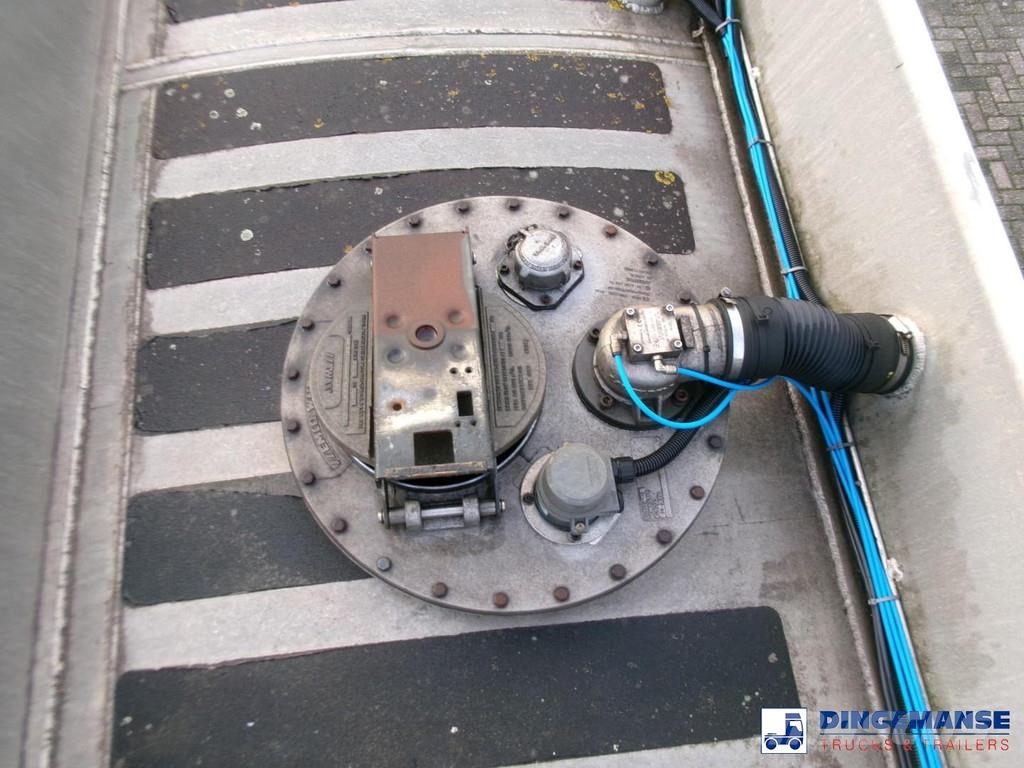 Heil / Thompson Fuel tank alu 45 m3 / 6 comp + pump / A Tankopleggers