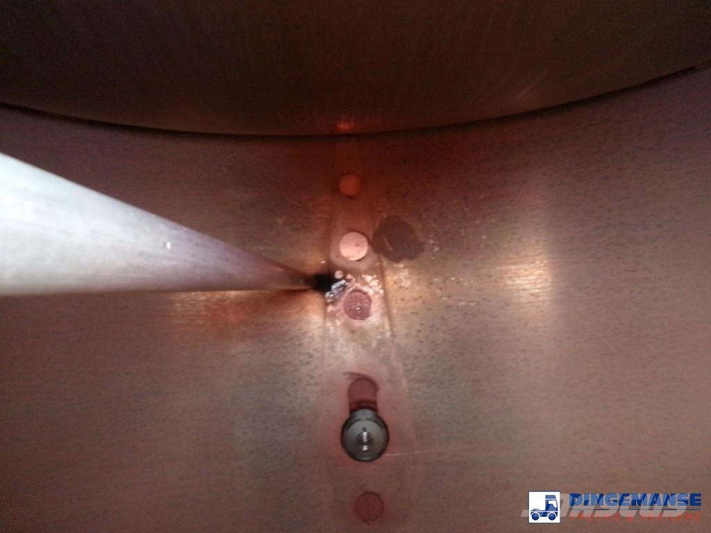 Heil / Thompson Fuel tank alu 45 m3 / 6 comp + pump / A Tankopleggers