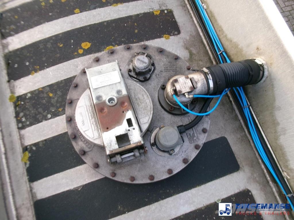 Heil / Thompson Fuel tank alu 45 m3 / 6 comp + pump / A Tankopleggers