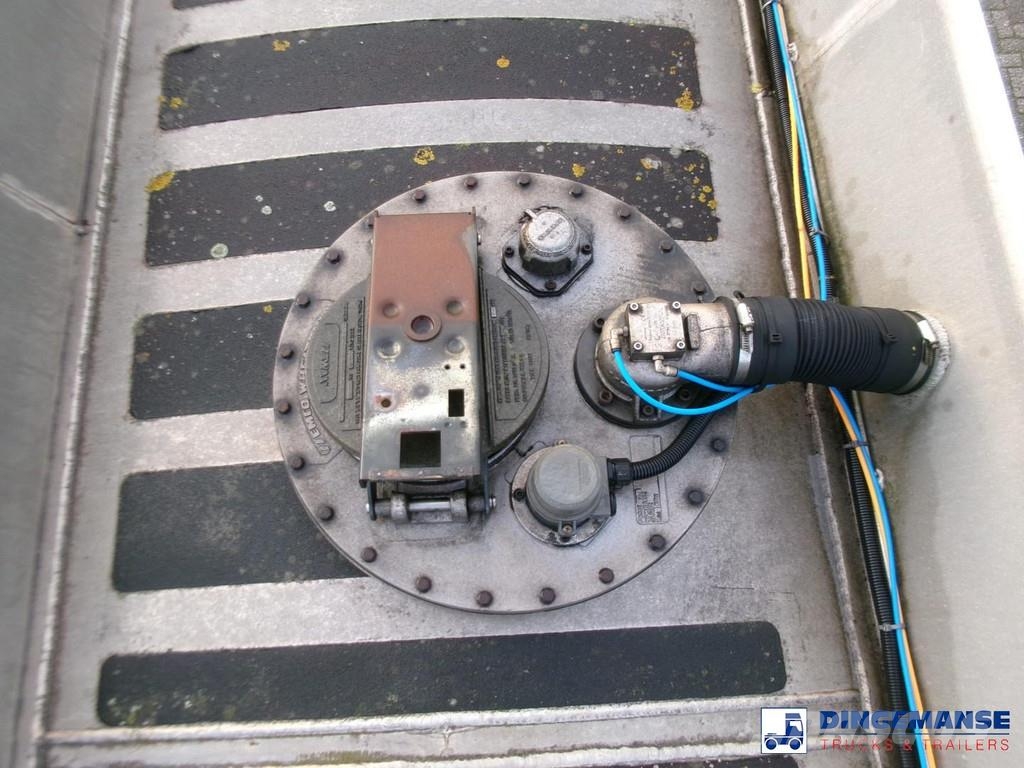 Heil / Thompson Fuel tank alu 45 m3 / 6 comp + pump / A Tankopleggers