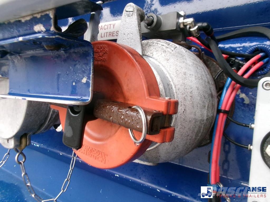 Heil / Thompson Fuel tank alu 45 m3 / 6 comp + pump / A Tankopleggers