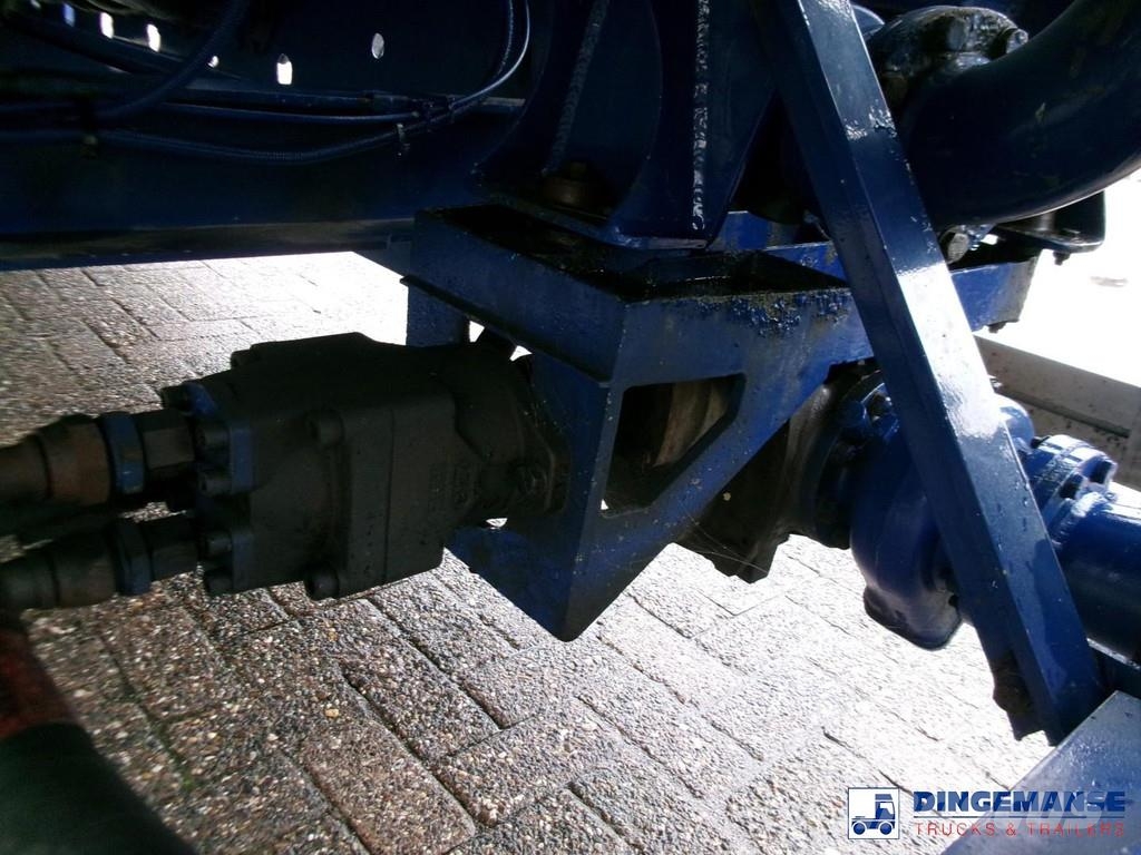 Heil / Thompson Fuel tank alu 45 m3 / 6 comp + pump / A Tankopleggers