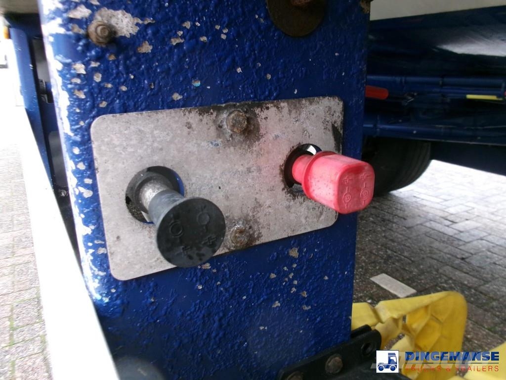 Heil / Thompson Fuel tank alu 45 m3 / 6 comp + pump / A Tankopleggers