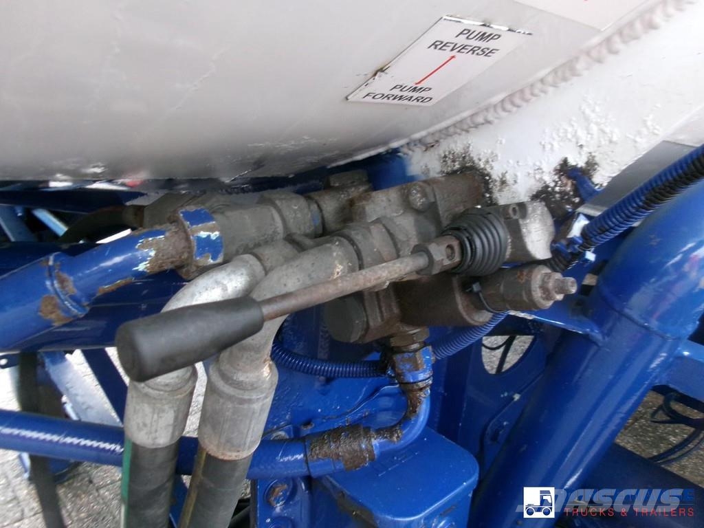 Heil / Thompson Fuel tank alu 45 m3 / 6 comp + pump / A Tankopleggers