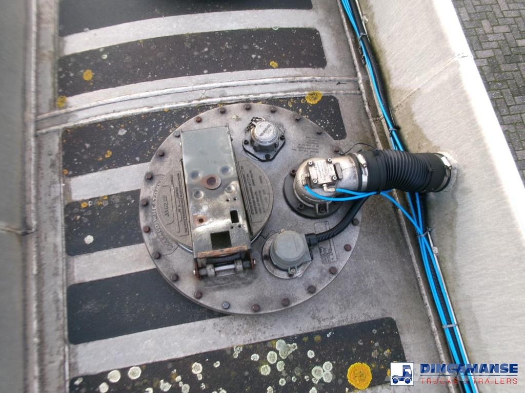 Heil / Thompson Fuel tank alu 45 m3 / 6 comp + pump / A Tankopleggers