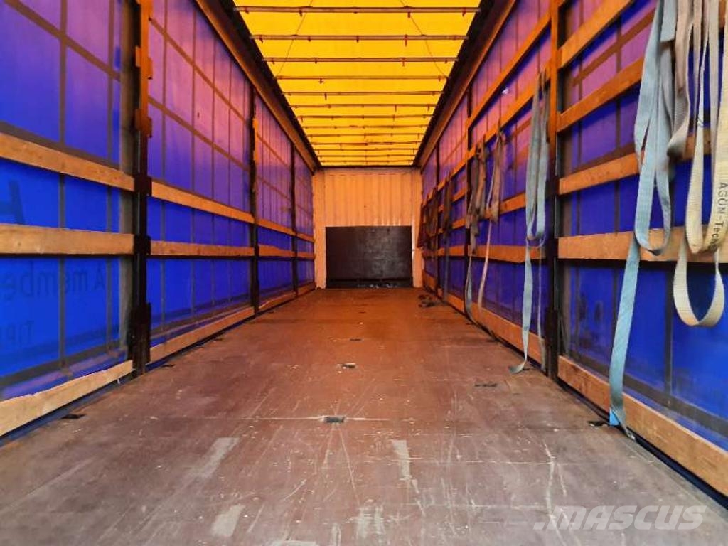 Krone Trailer Curtainsider Lifting + Sliding Roof Mega Semirremolques de caja de lona