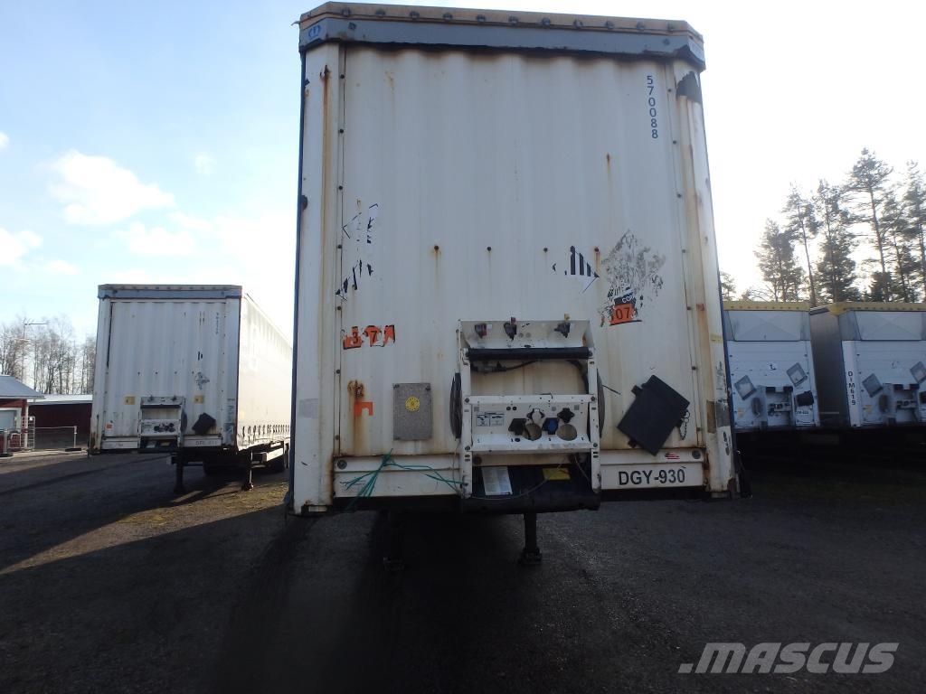 Krone Trailer Curtainsider Lifting + Sliding Roof Mega Semirremolques de caja de lona