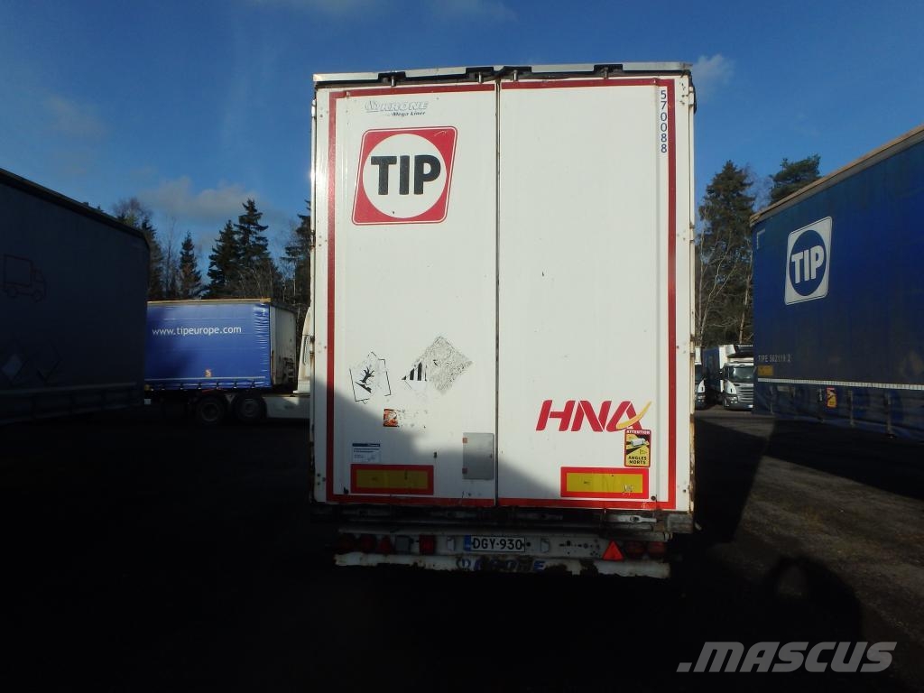 Krone Trailer Curtainsider Lifting + Sliding Roof Mega Semirremolques de caja de lona