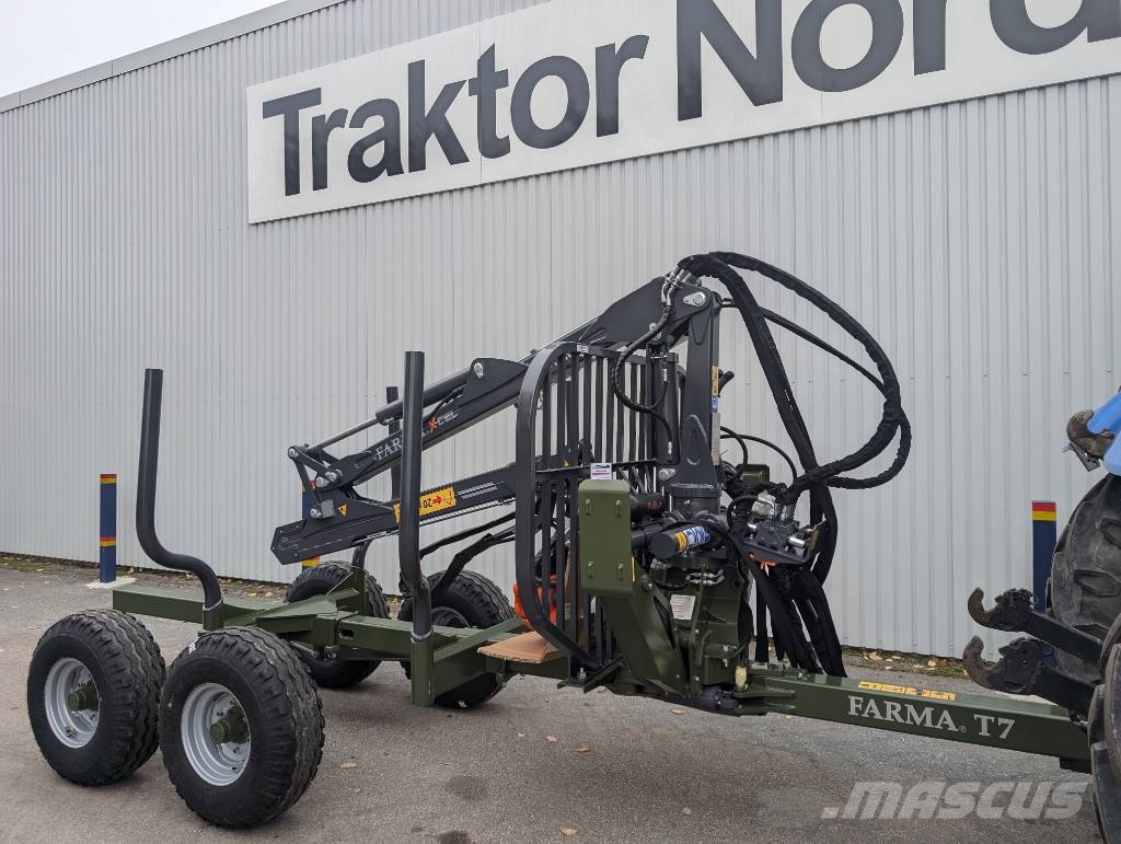 Farma Skogsvagn T7 C5.0 X-CEL, Vinch Kampanjpris 林业拖车
