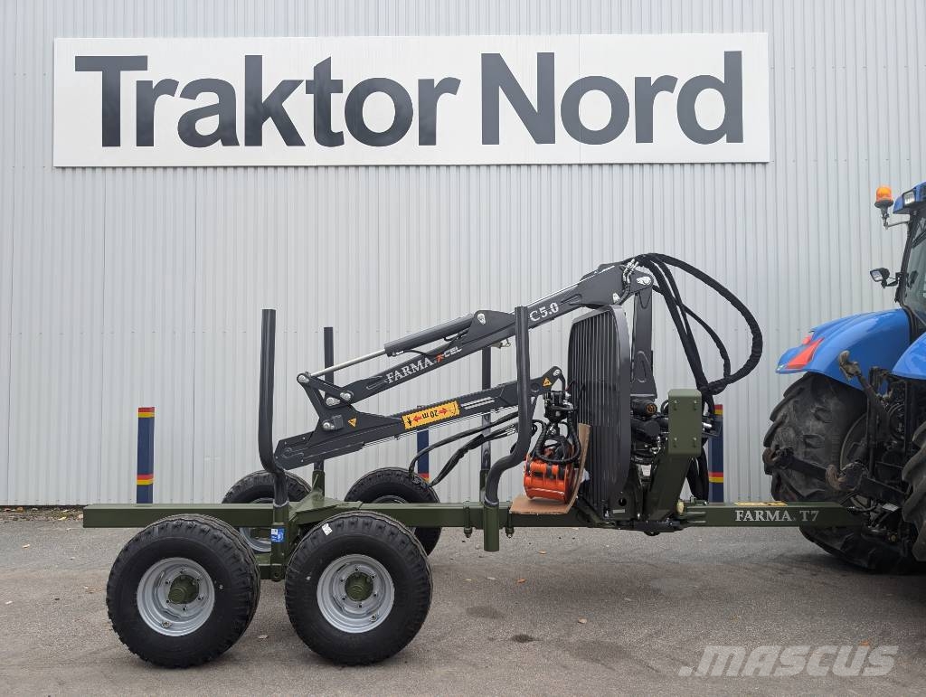 Farma Skogsvagn T7 C5.0 X-CEL, Vinch Kampanjpris 林业拖车