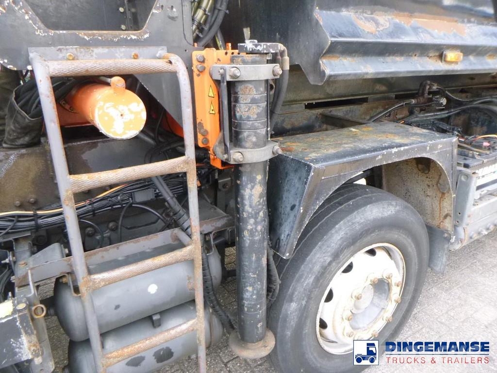 DAF CF 85.360 8X4 RHD tipper + Terex 118.2 VGL-A15 Всъдеходни кранове