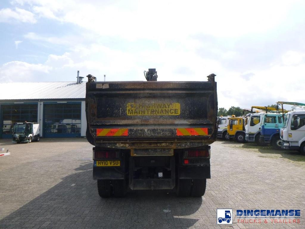 DAF CF 85.360 8X4 RHD tipper + Terex 118.2 VGL-A15 Всъдеходни кранове