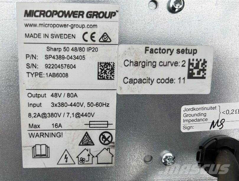Mitsubishi EPH125DTFVI750  - 3 units Περονοφόρο ανυψωτικό συλλογής παραγγελιών μεγάλου ύψους