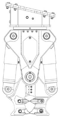 MB Crusher PT1150 مقصات هيدروليكية