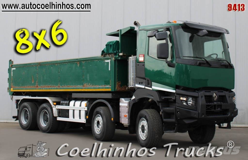 Renault K 460  8x6 Tipper trucks