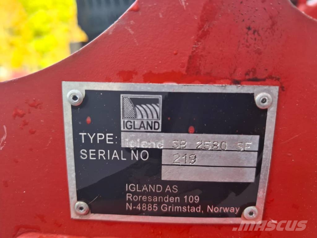 Igland SB 2580 SF Snøfresere