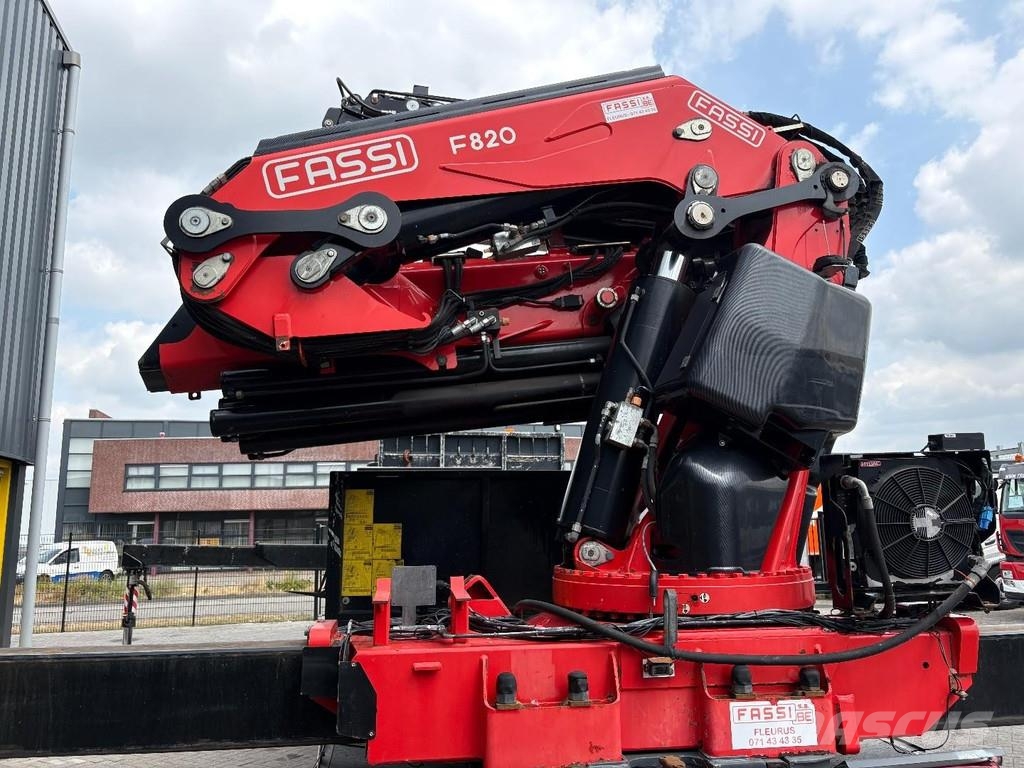 DAF CF530 + FASSI F 820 RA 6X EXT. + JIB 6X EXT. + WIN Grúas todo terreno