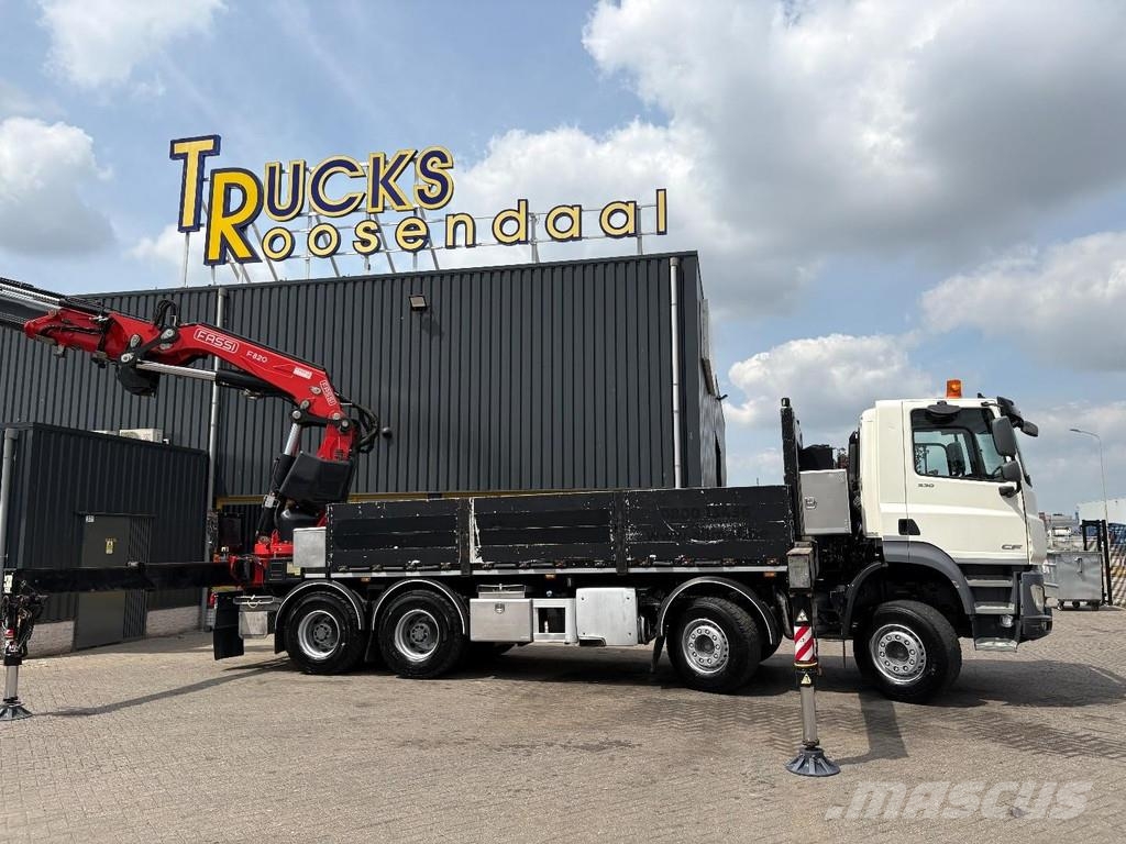DAF CF530 + FASSI F 820 RA 6X EXT. + JIB 6X EXT. + WIN Grúas todo terreno