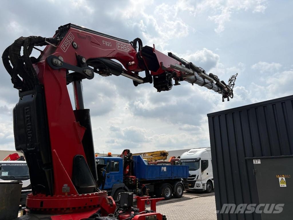 DAF CF530 + FASSI F 820 RA 6X EXT. + JIB 6X EXT. + WIN Grúas todo terreno