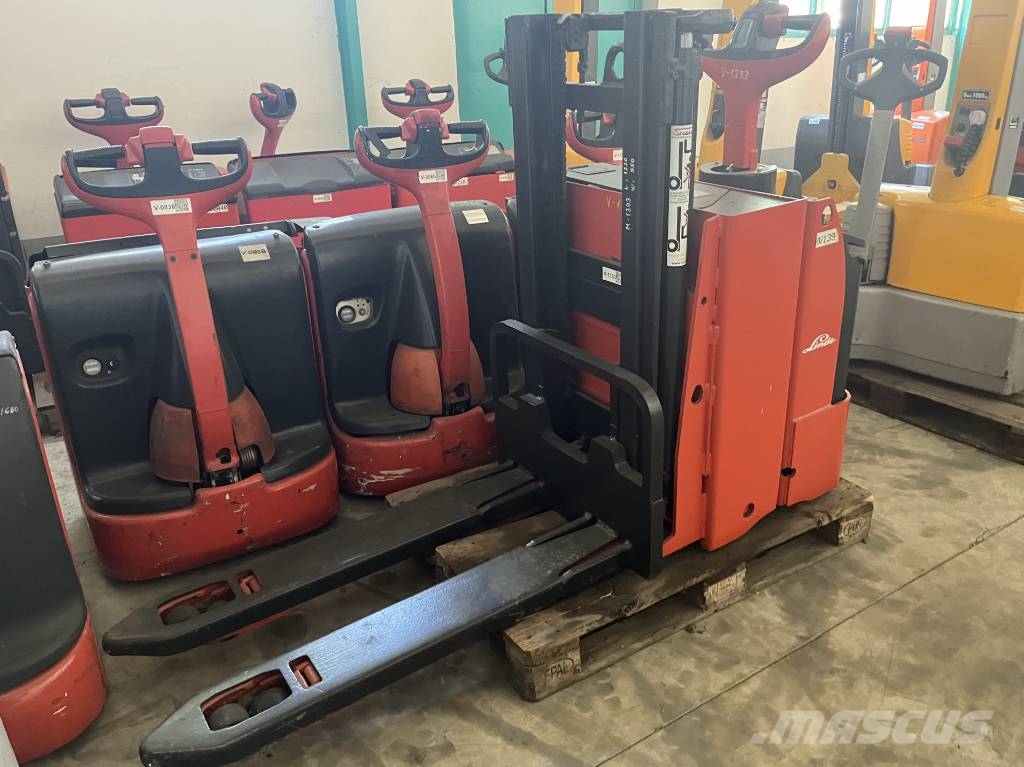 Linde L12 /141/ V-1393 OB 보행식 리치 지게차
