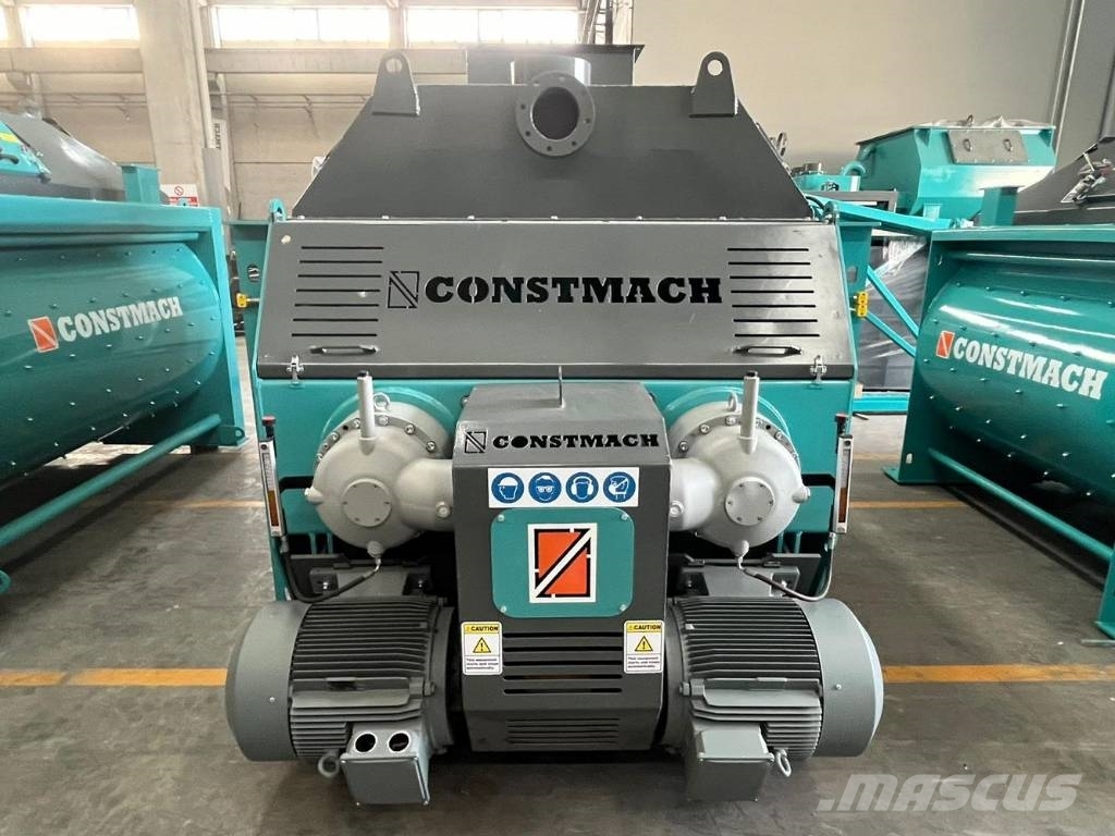 Constmach Double Shaft Concrete Mixer ( Twin Shaft Mixer) Betono/Cemento maišytuvai