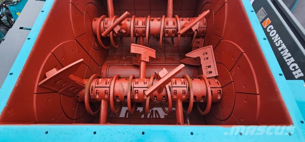 Constmach Double Shaft Concrete Mixer ( Twin Shaft Mixer) Betono/Cemento maišytuvai