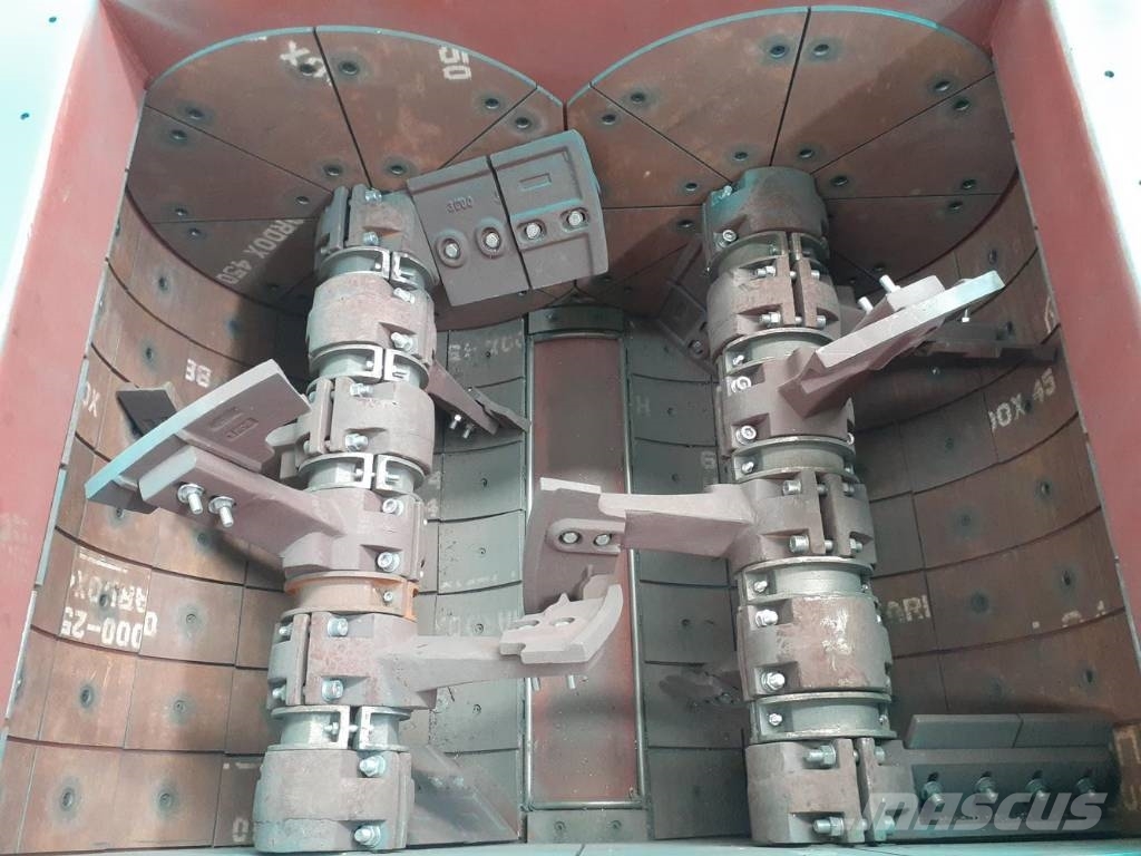 Constmach Double Shaft Concrete Mixer ( Twin Shaft Mixer) Betono/Cemento maišytuvai