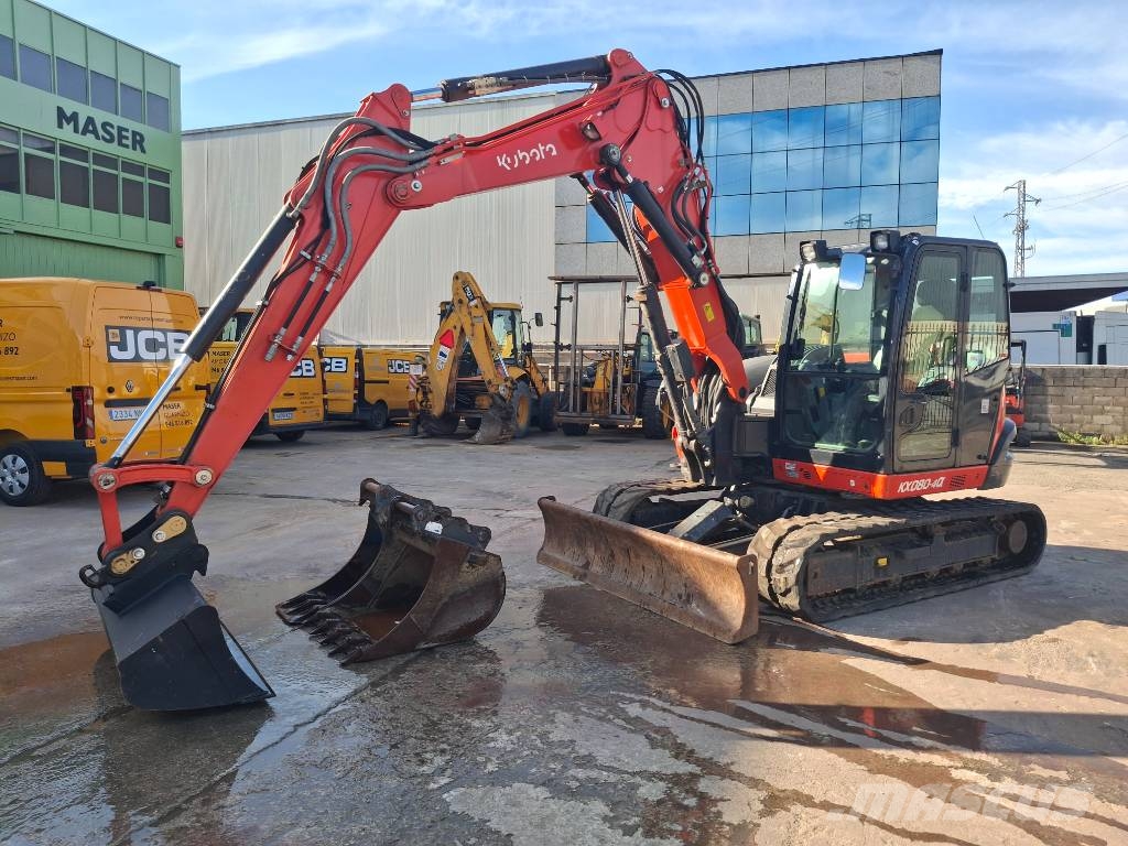 Kubota KX 080-4 Midi bageri 7t – 12t