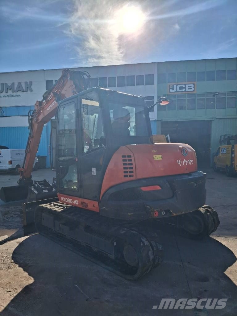 Kubota KX 080-4 Midi bageri 7t – 12t