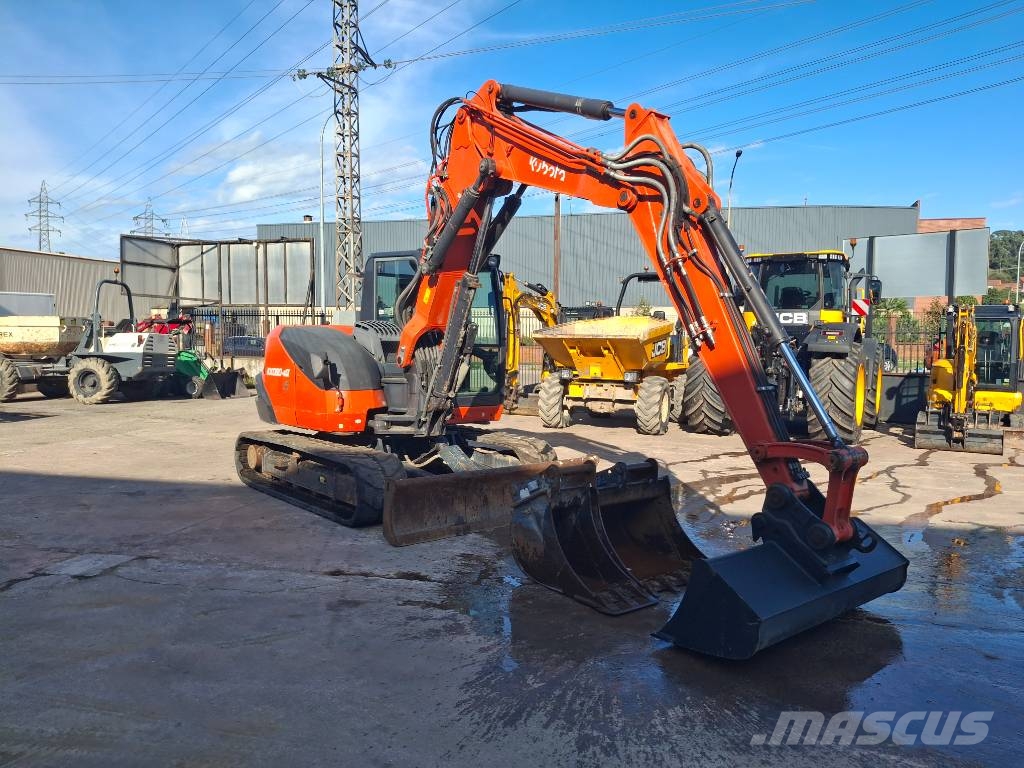 Kubota KX 080-4 Midi bageri 7t – 12t