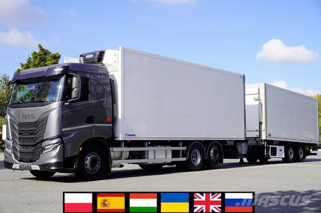 Iveco S-Way AS260S46Y/PS / truck + trailer Рефрижератори