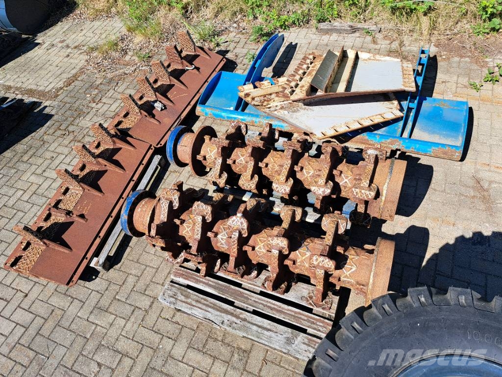 Lindner Urraco 75,U75,  LW 5/5 قطع غيار المخلفات / إعادة التدوير والمحاجر
