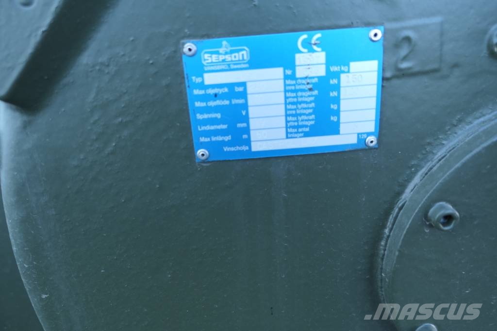 Seppson Dubbelt ytt Vinschpaket Typ:63.01-0 운송 장비 - 기타