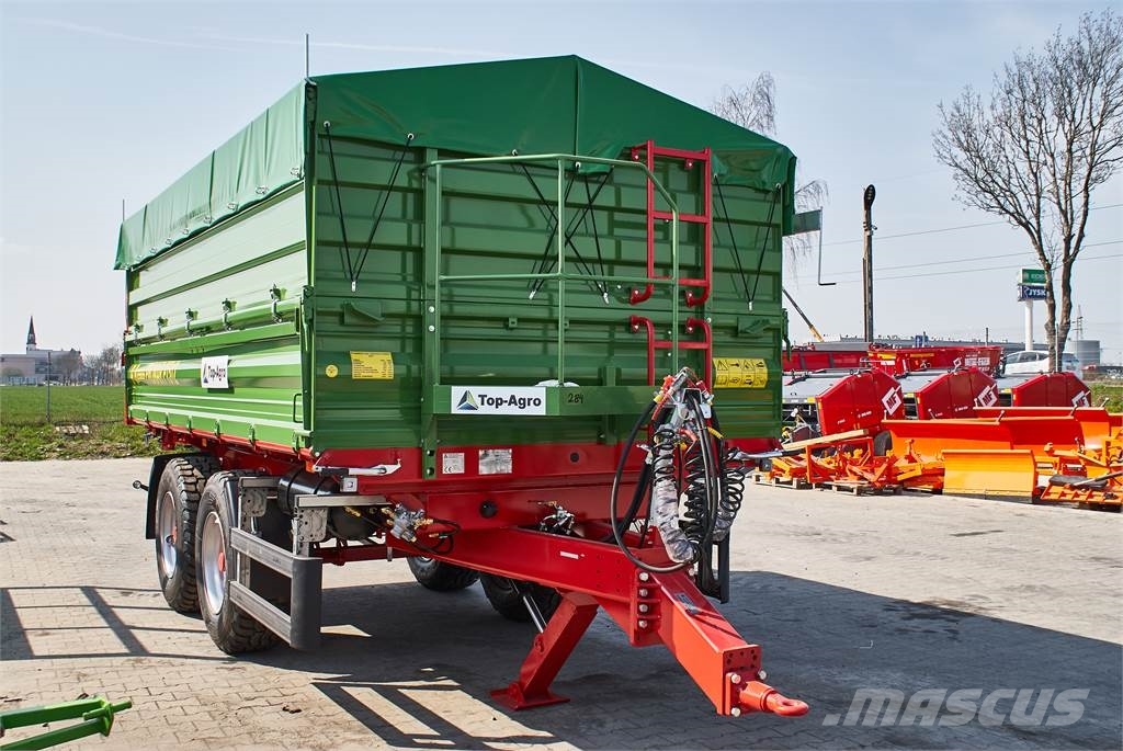 Pronar PT 512 TANDEM 12 tones tipping trailer/ przyczepa Tipper trailers